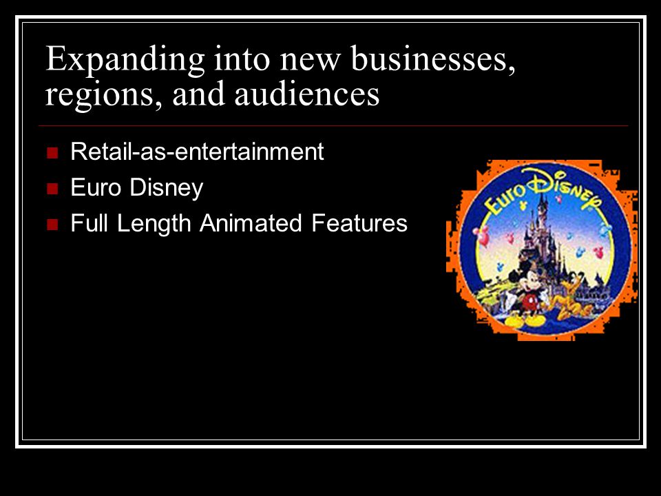 Expanding into new businesses, regions, and audiences