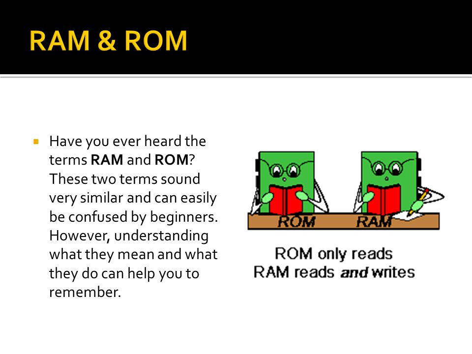 RAM & ROM