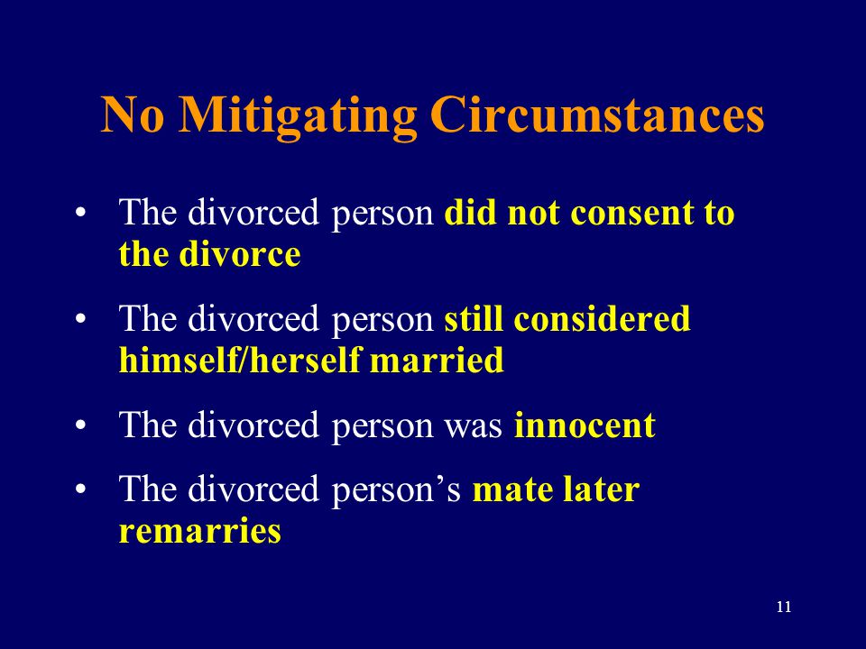 No Mitigating Circumstances