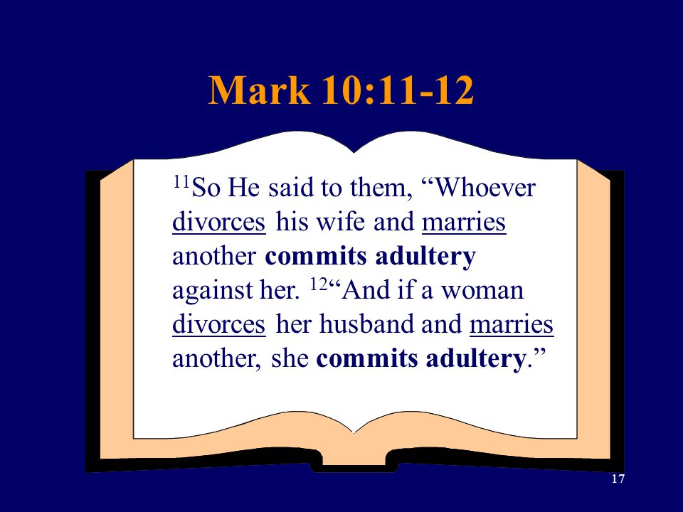 Mark 10:11-12