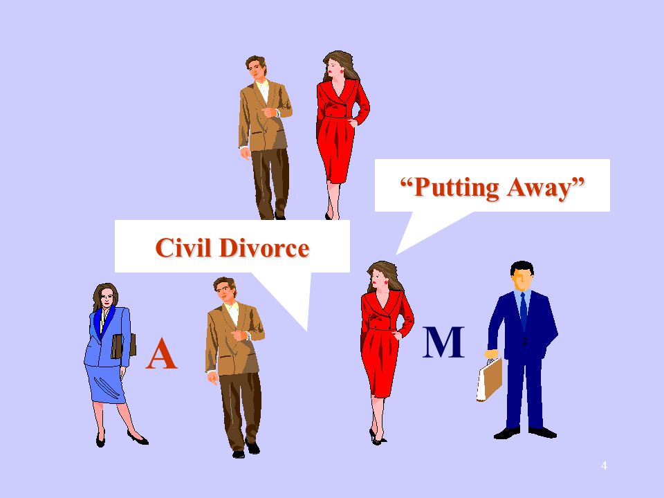 Putting Away Civil Divorce M A