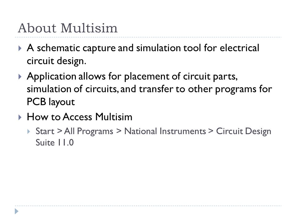 NI Multisim and Ultiboard - ppt video online download