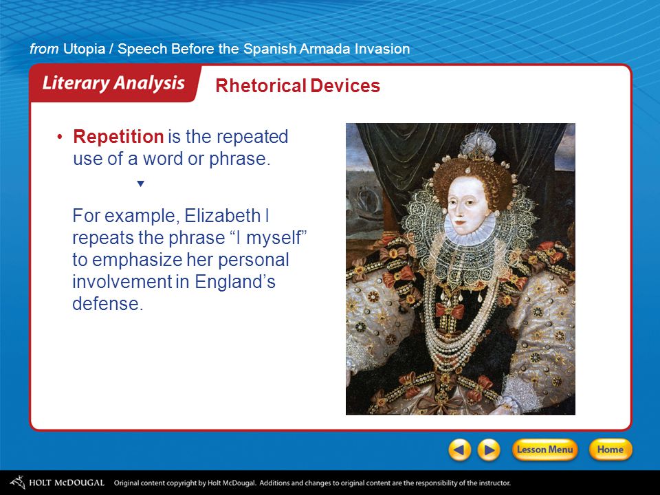 Speech Before the Spanish Armada Invasion Introducing the Selections - ppt  video online download