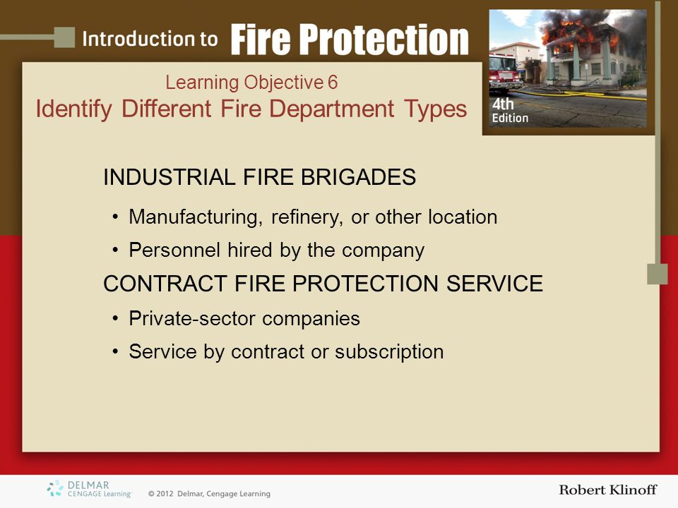 Identify Different Fire Department Types