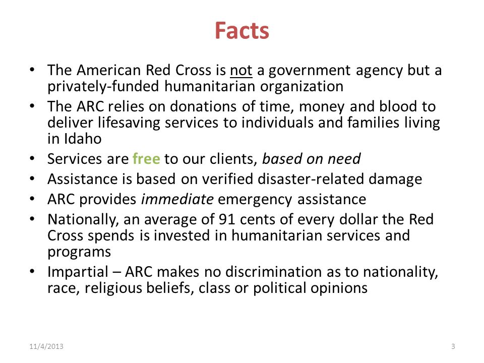 AMERICAN RED (ARC) DISASTER SERVICES - ppt video online download