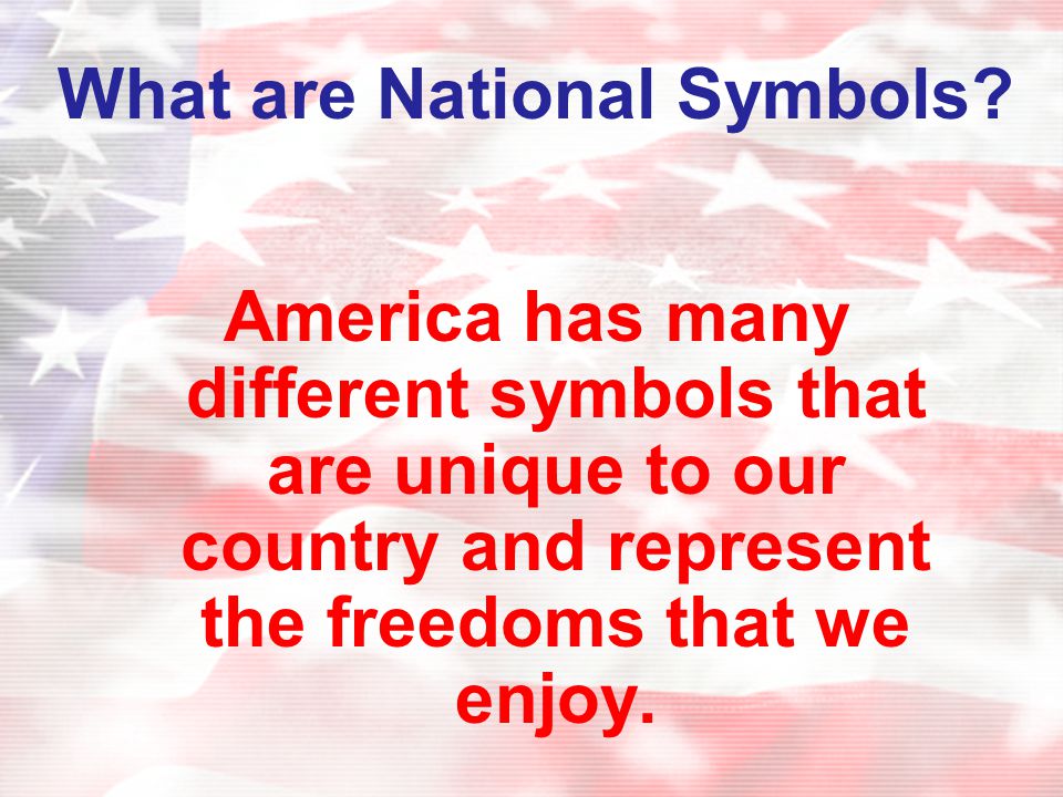 What are National Symbols