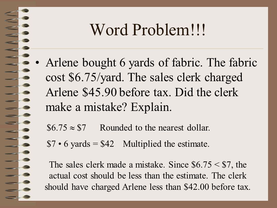 Word Problem!!!