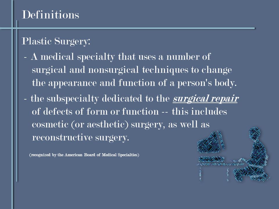 Cosmetic Surgery. - ppt download