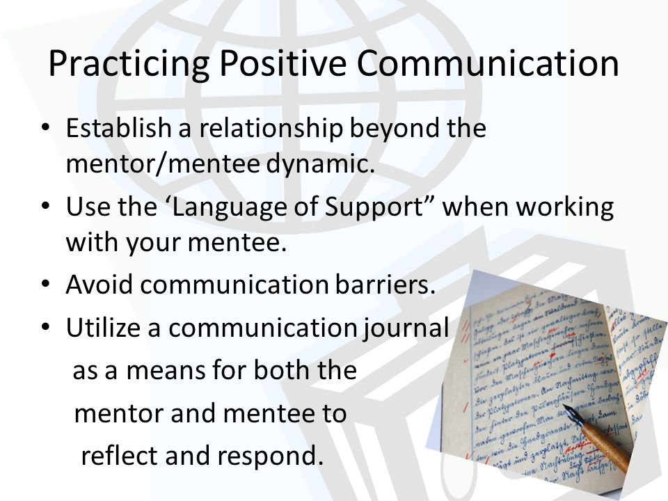 Practicing Positive Communication