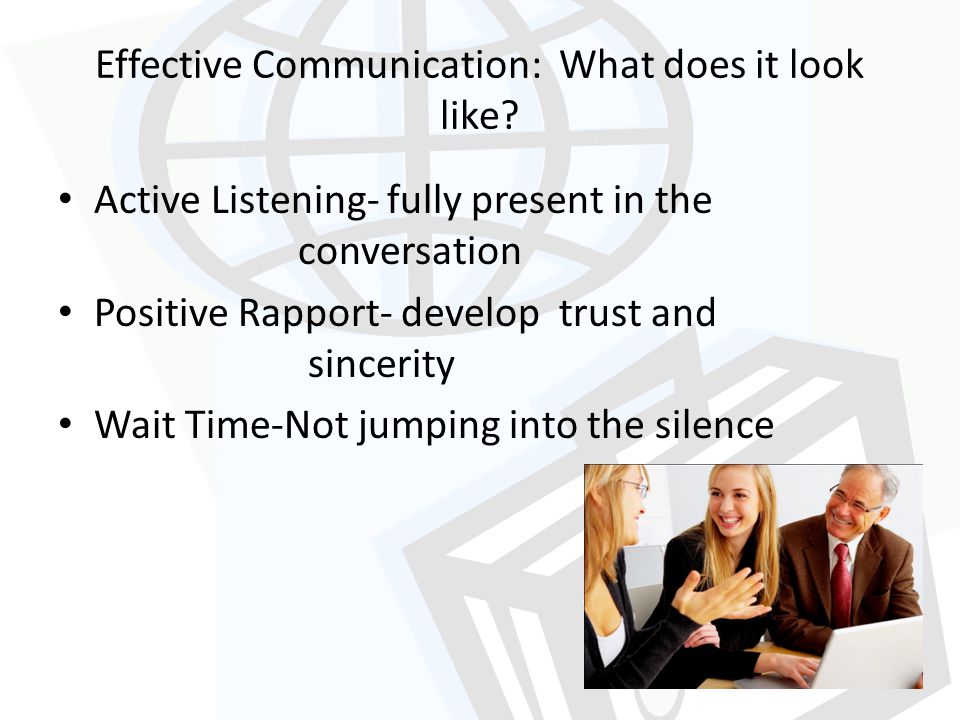 Effective Communication: What does it look like
