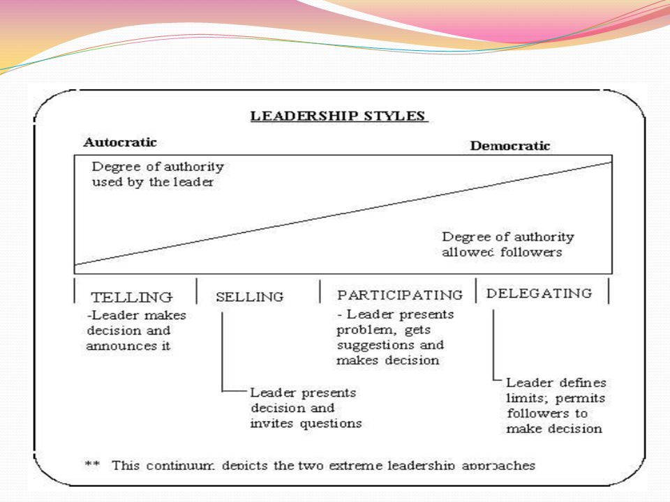 Leadership Style Variations