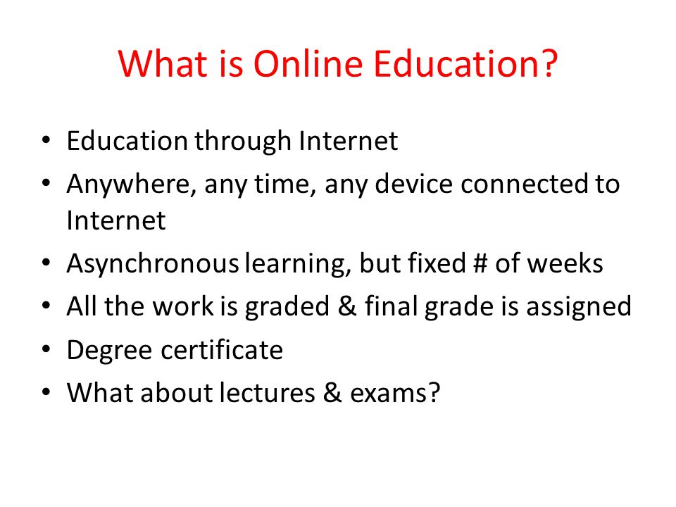 Future Of Online Education In Usa Ppt Video Online Download