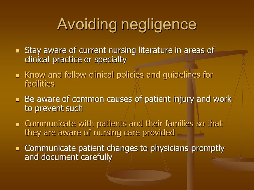 Legal Considerations For Nursing Practice - Ppt Download