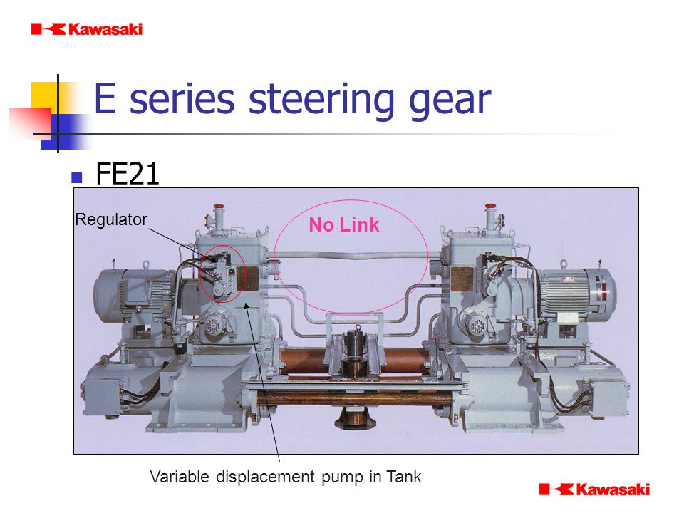 E series steering gear FE21 No Link Regulator
