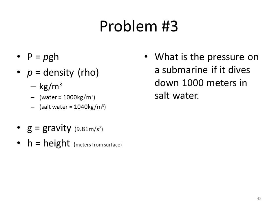 Pressure Ppt Video Online Download