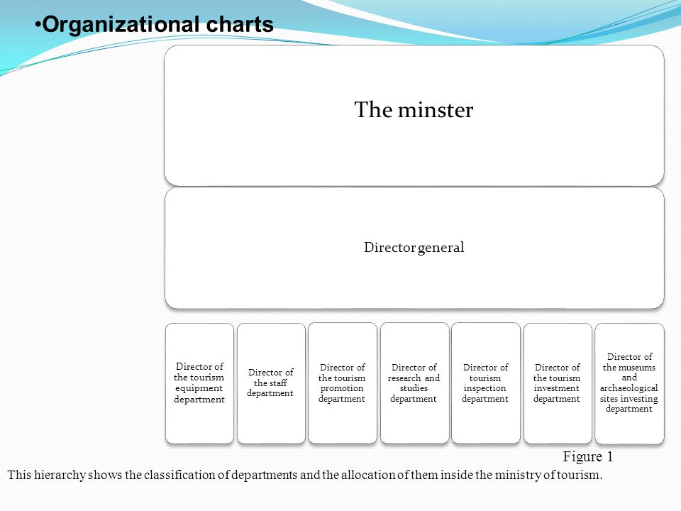 Department Of Tourism Organizational Chart