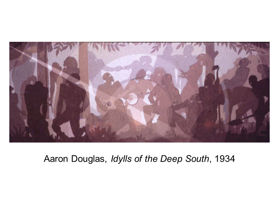 Aaron Douglas, Idylls of the Deep South, 1934