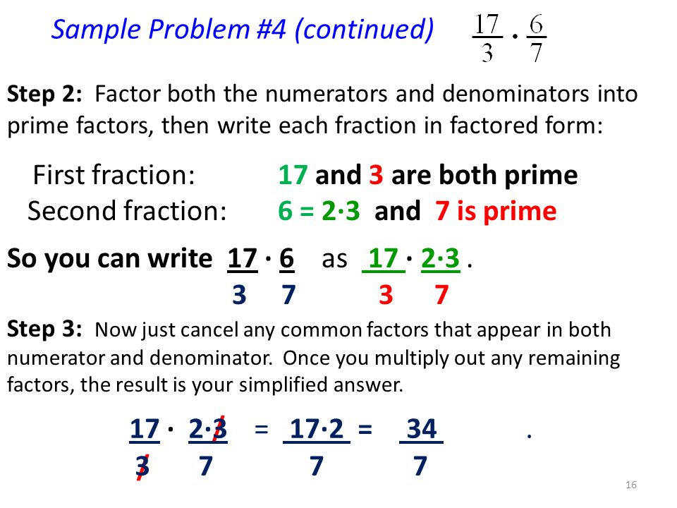 Sample Problem #4 (continued)