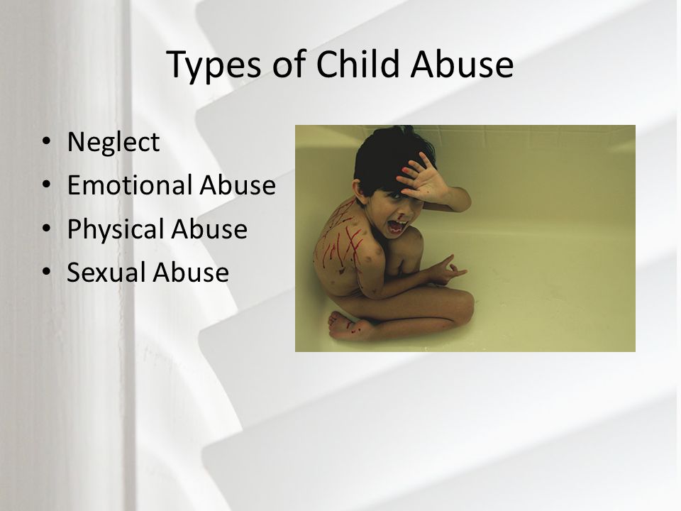 Child abuse are of different types what Types of