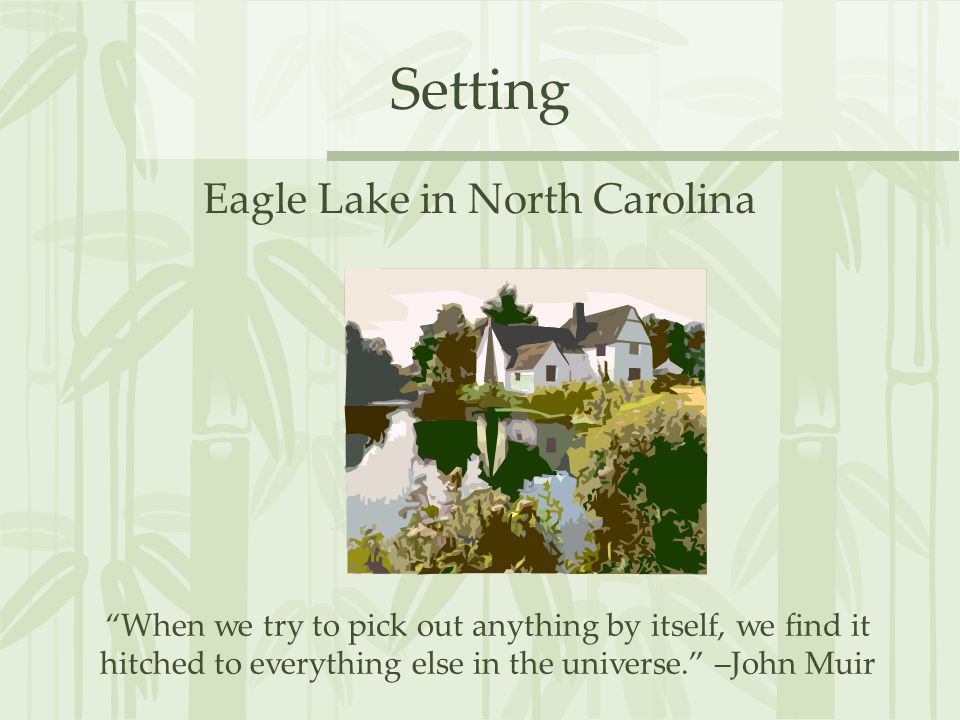 Eagle Lake in North Carolina