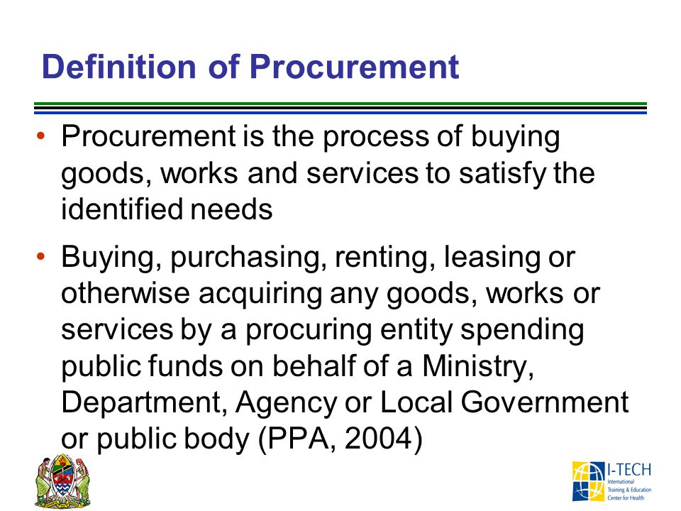 Definition of Procurement