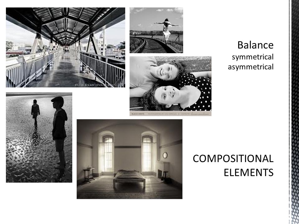 Balance symmetrical asymmetrical COMPOSITIONAL ELEMENTS