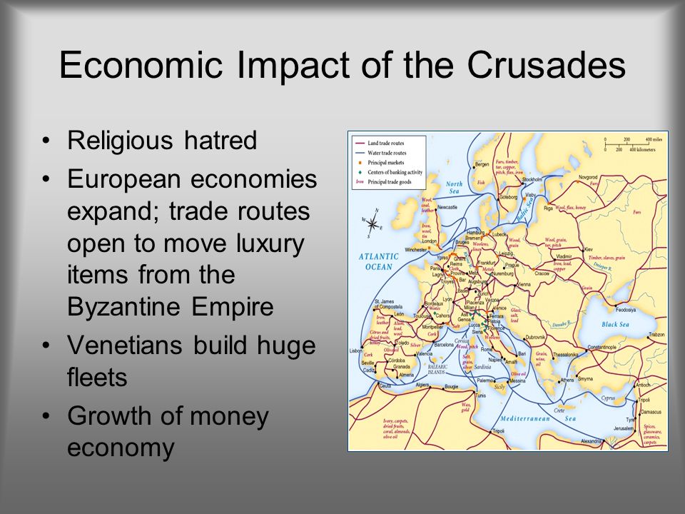 Economic Impact of the Crusades