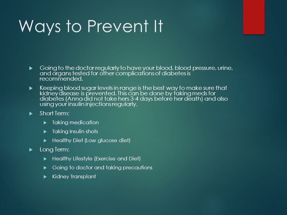Ways to Prevent It