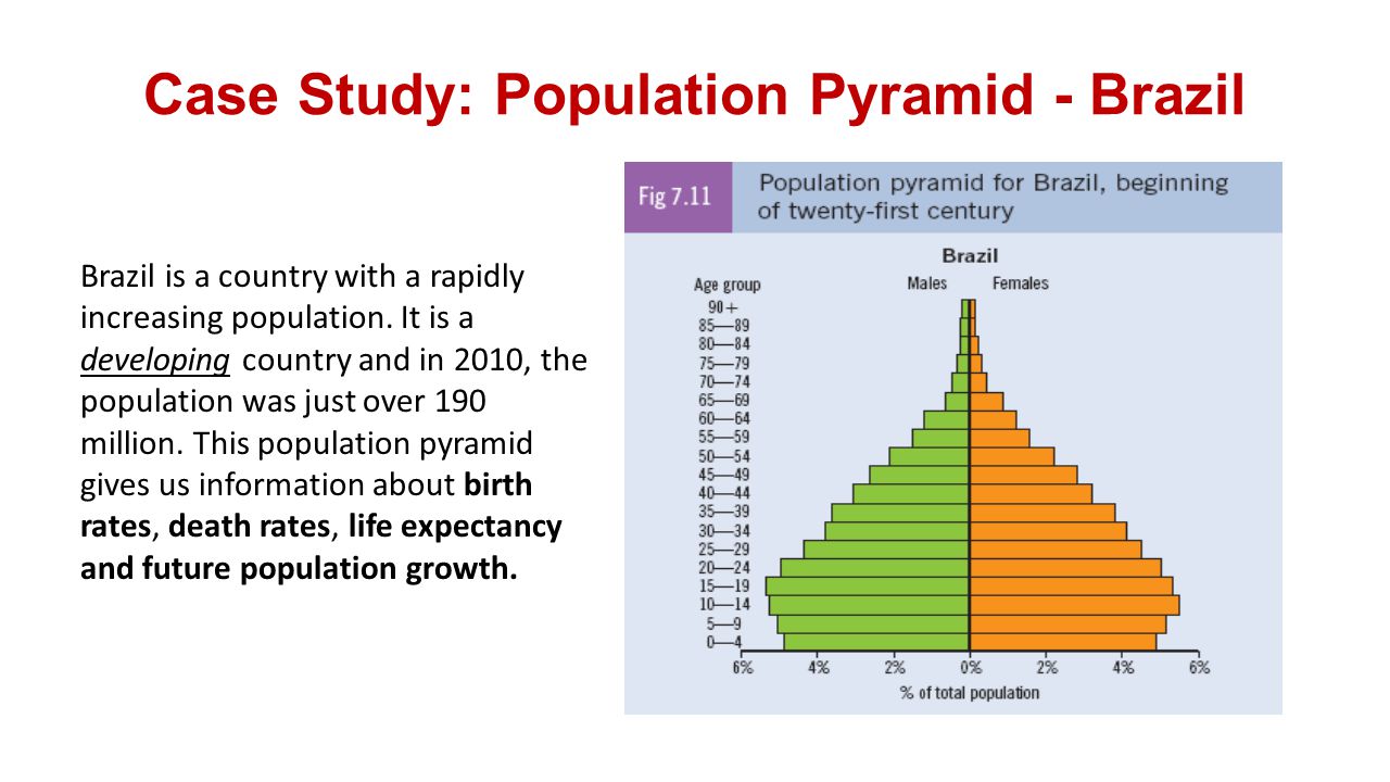 Case Study: Population Pyramid - Brazil