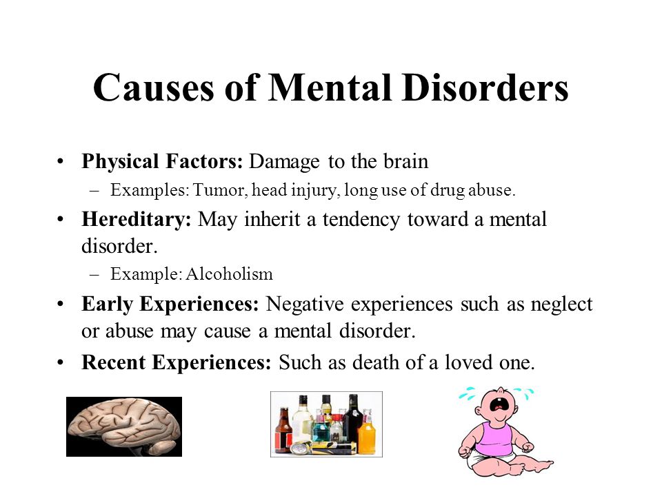 Causes of Mental Disorders