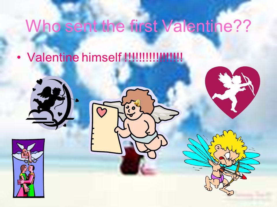 Who sent the first Valentine
