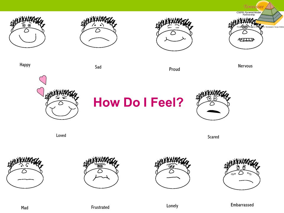 Csefel Feelings Chart