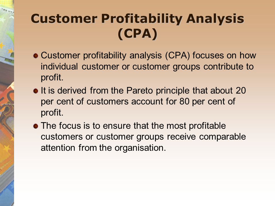 the pricing decision and customer profitability analysis ppt video customer profitability