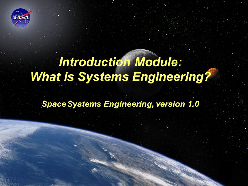 Space systems engineering