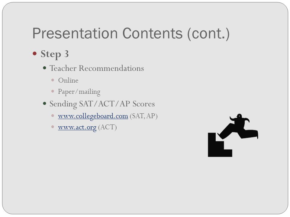 Presentation Contents (cont.)