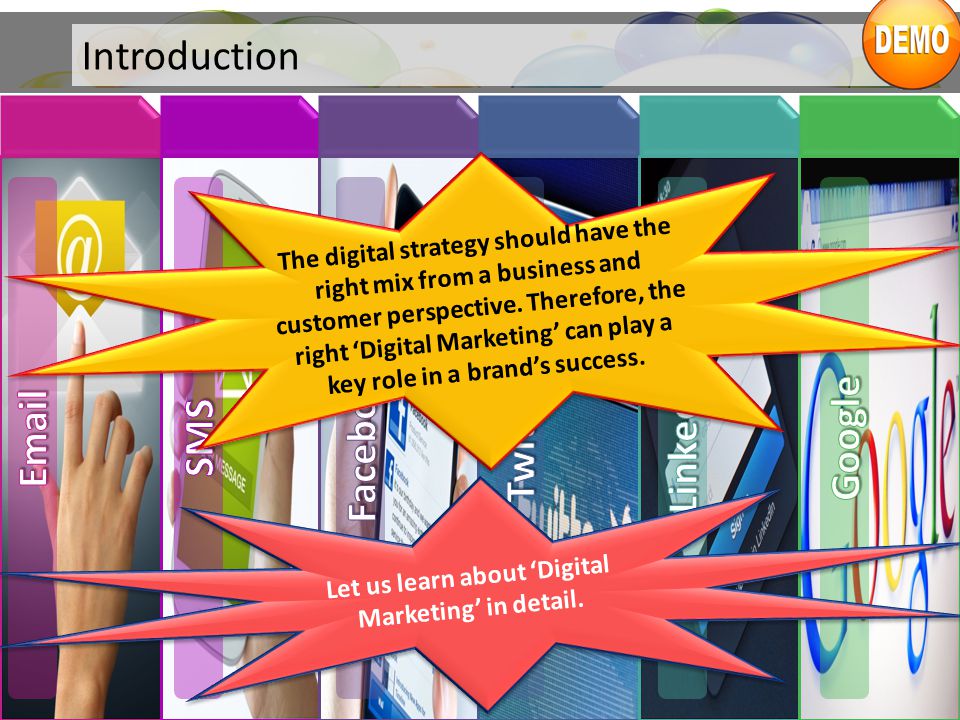 Let us learn about ‘Digital Marketing’ in detail.