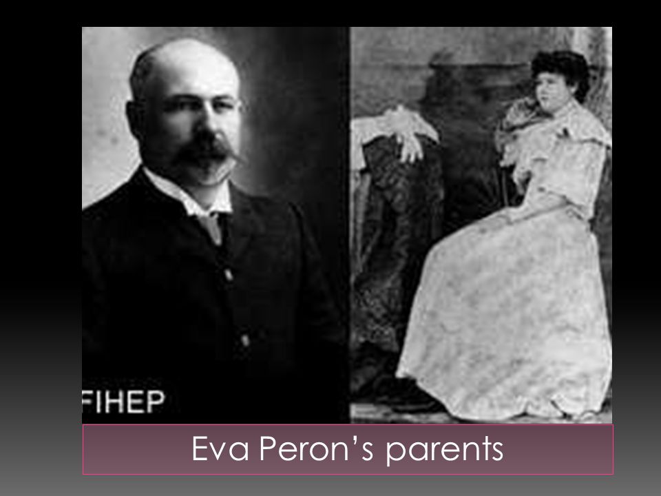 Eva Peron’s parents