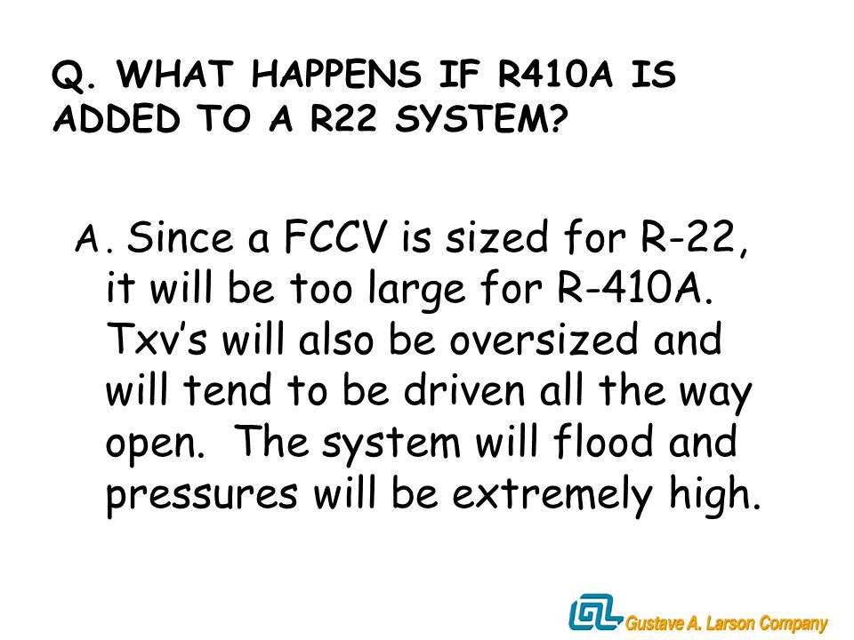 Refrigerant R 410a R Ppt Download