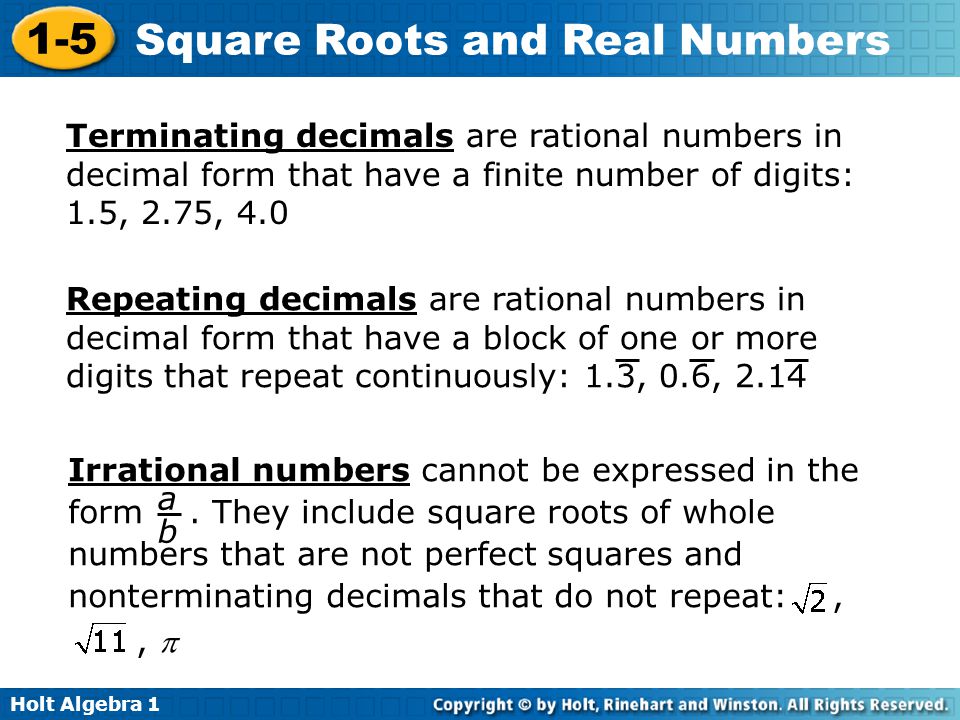 Terminating decimals are rational numbers in
