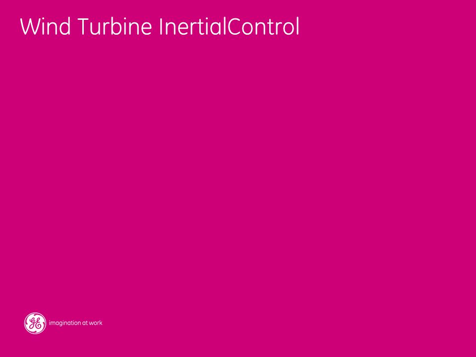 Wind Turbine InertialControl