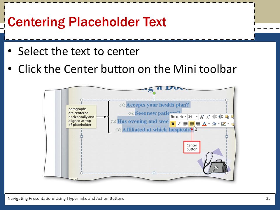 Centering Placeholder Text