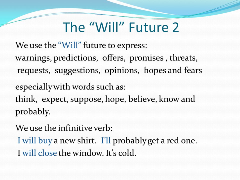 The Will Future 2