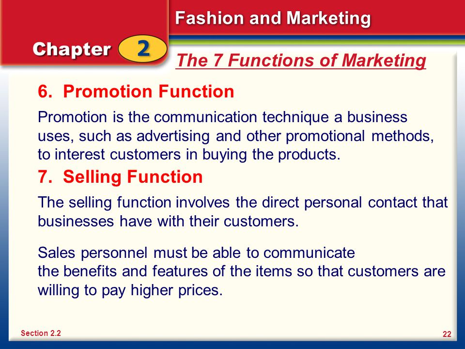 The 7 Functions of Marketing