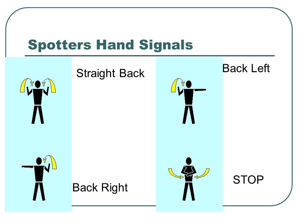 Backing Spotter Hand Signals | Video Bokep Ngentot