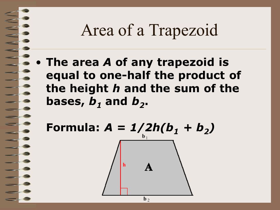 Area of a Trapezoid