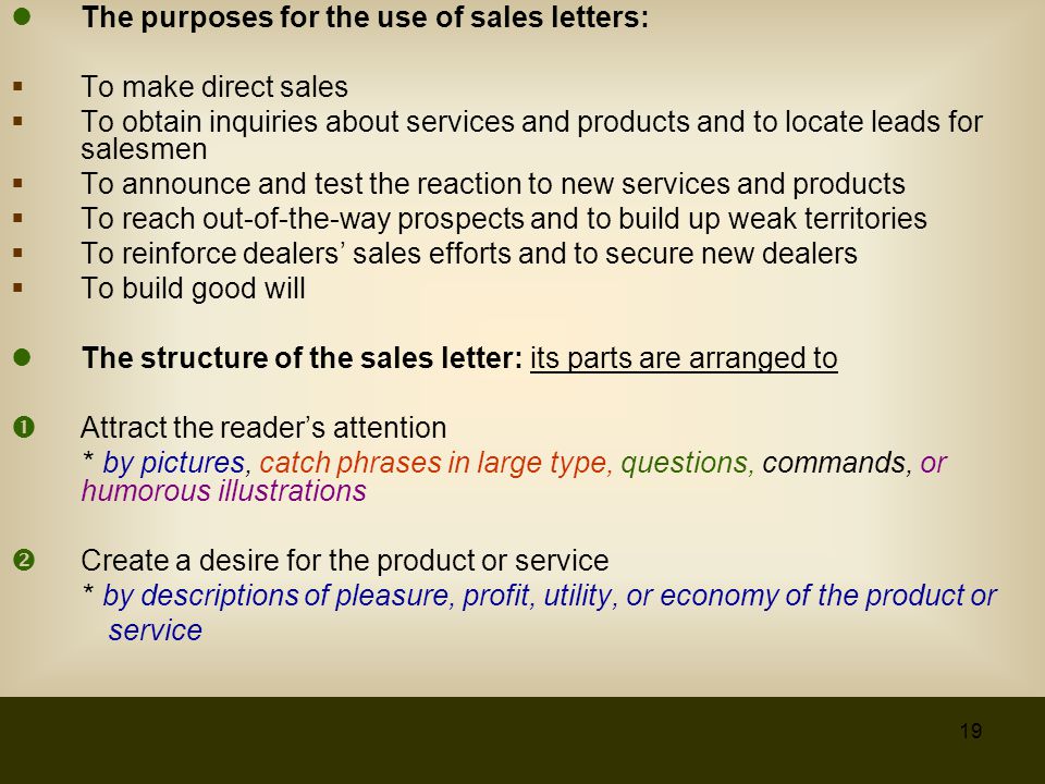 Specific Types Of Business Letters Ppt Video Online Download