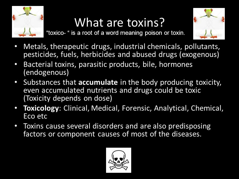 A toxine meaning