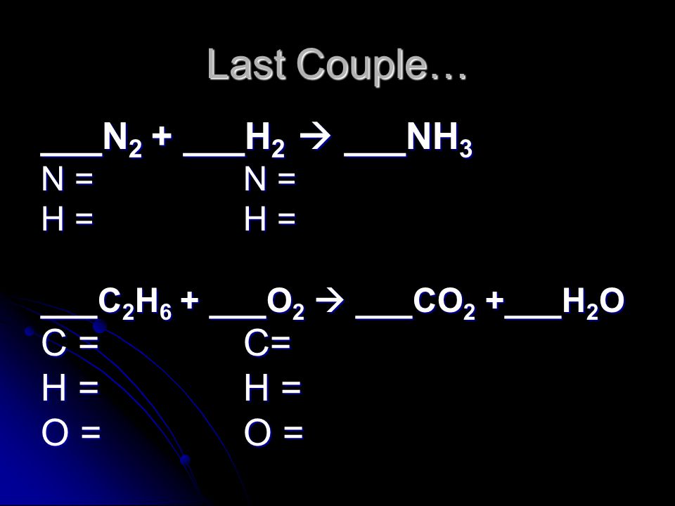 Counting Atoms And Balancing Chemical Equations Ppt Download
