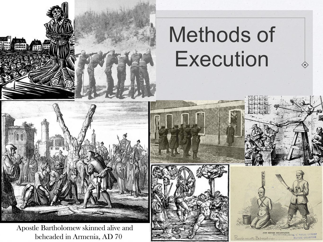 Execute method. Execute метод. Смертная казнь сварение в кипятке.
