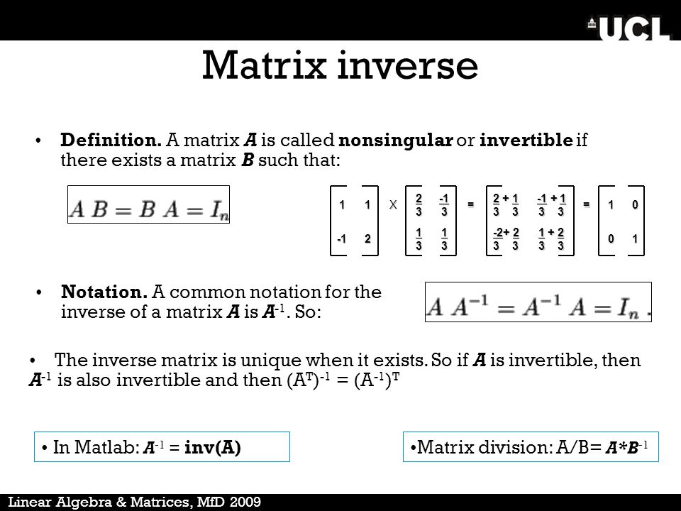 Linear Algebra and Matrices - ppt video online download